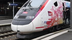 Un TGV InOui, en gare de Bordeaux Saint-Jean.