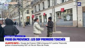 Provence: les sans-abri, les premiers touchés par le froid