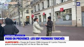 Provence: les sans-abri, les premiers touchés par le froid