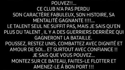 Le message de Lisandro Lopez pour l'OL