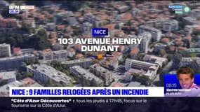Nice: neuf familles relogées après un incendie dans un immeuble