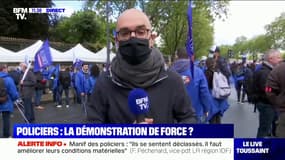 Paris: les policiers commencent à se rassembler devant l'Assemblée nationale