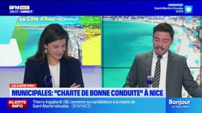 Le café pol' avec @LineRenoir : une "charte de bonne conduite" pour l'élection municipale de Nice