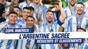Copa America : L'Argentine sacrée contre la Colombie, tous les résultats