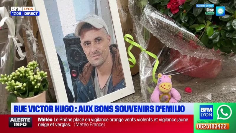 Sans-abri tué à Lyon: son portrait affiché rue Victor-Hugo pour lui rendre hommage