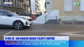 Lyon 2e: un radar installé quaisTilsitt/Joffre