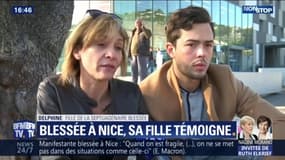 "Ce sont des propos indignes de la part d'un président." La fille de la septuagénaire blessée à Nice réagit