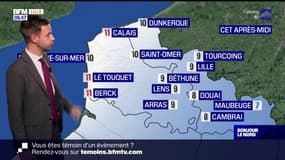 Météo Nord-Pas-de-Calais: des averses prévues ce lundi, jusqu'à 9°C à Lille