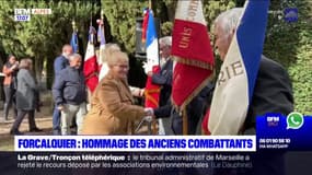 Forcalquier: un hommage rendu aux anciens combattants