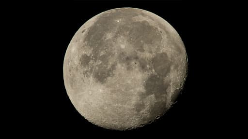 La Lune prise en photo depuis l'ISS