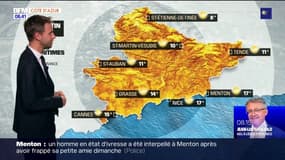 Météo Côte d’Azur: un ciel partagé entre nuages et éclaircies, 22°C attendus à Nice