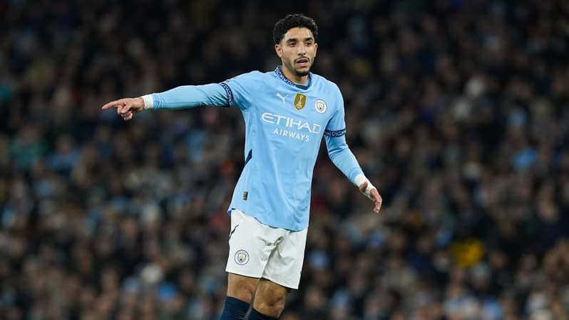 Omar Marmoush pour son premier match avec Manchester City en Premier League, 25 janvier 2025