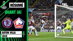 Résumé : Aston Villa 2 - 1 Lille - Conference League (quart de finale aller)