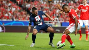 Verratti contre le Benfica