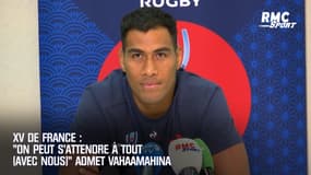 XV de France : "On peut s’attendre à tout (avec nous)" admet Vahaamahina