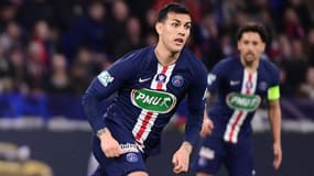 Leandro Paredes lors du match OL-PSG, le 4 mars 2020