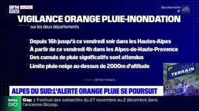 Alpes du Sud: la vigilance orange pluie-inondation se poursuit