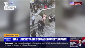 Iran: l'incroyable courage d'une étudiante protestant en sous-vêtements à Téhéran