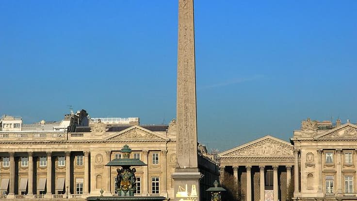L'hôtel de la Marine est situé place de la Concorde, à Paris
