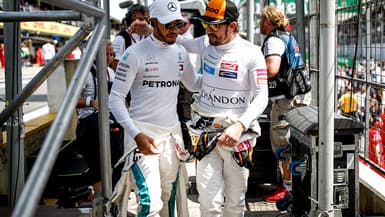 Hamilton et Alonso