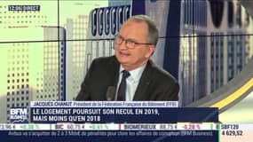 Jacques Chanut (FFB) : Le logement poursuit son recul en 2019, mais moins qu'en 2018 - 28/01