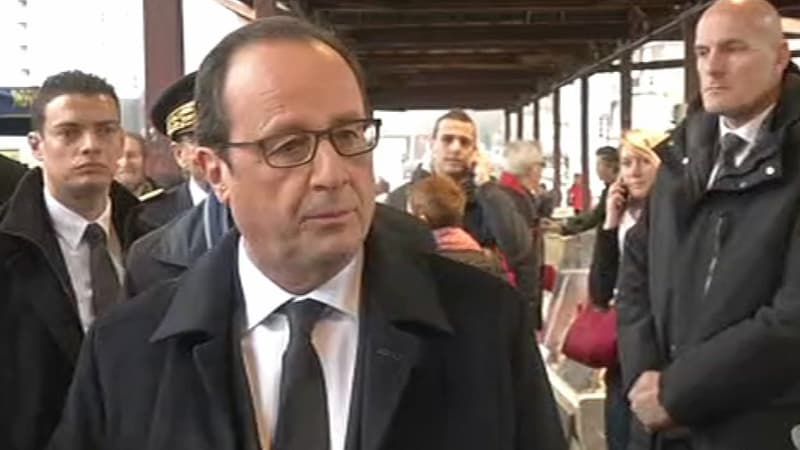 François Hollande en Corrèze, le 17 janvier 2015.