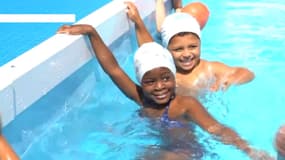 Les enfants ont profité du programme "Savoir Nager", à deux ans de Paris 2024