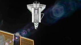La navette Atlantis a quitté mardi la Station spatiale internationale pour entamer son dernier vol retour vers la Terre, à l'issue duquel le programme américain de navettes spatiales sera conclu au terme de trente années d'activité et 135 missions. /Image