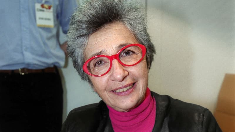 Françoise Xenakis au Salon du Livre de Paris en 2001