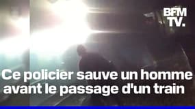 États-Unis: un policier sauve de justesse un homme tombé sur des voies ferrées avant le passage d'un train