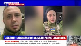 "Les comiques et les acteurs se transforment en leaders politiques": le témoignage d'un chanteur ukrainien reconverti en soldat