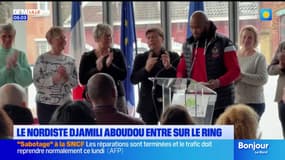 JO 2024: le Nordiste Djamili Aboudou entre sur le ring