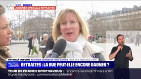 Réforme des retraites: Patricia Drevon (FO) "ne craint pas la résignation des Français"