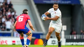 Billy Vunipola lors du match de Coupe du monde entre l'Angleterre et le Chili (71-0), le 23 septembre 2023