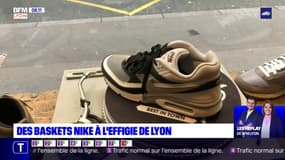 Des baskets Nike en édition limitée à l'effigie de Lyon