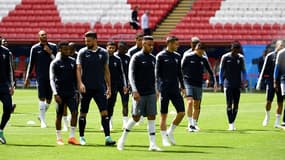 Les Bleus s'entraînent à Kazan