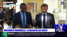 Quel bilan pour la visite d'Emmanuel Macron à Marseille?