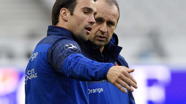Morgan Parra et Philippe Saint-André