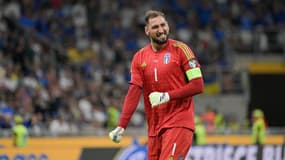 Gianluigi Donnarumma a vécu un retour chahuté à San Siro, le 12 septembre 2023
