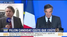 Gilbert Collard: "François Fillon a donné à la mise en examen une portée morale"