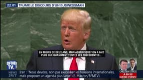 Trump, le discours d'un businessman