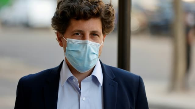 Le secrétaire national d'EELV Julien Bayou le 22 septembre 2020 à Paris