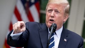 Le président américain Donald Trump à la Maison Blanche le 22 mai 2019