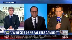Hollande renonce à être candidat: "C'était le seul choix qu'il pouvait faire", Nicolas Bay