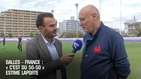 Galles – France : « C’est du 50-50 » estime Laporte