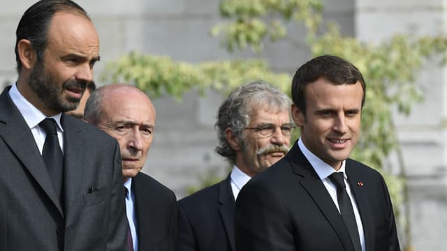 Édouard Philippe et Emmanuel Macron