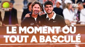 Roland-Garros : "Je suis encore là", quand le coach d'Alcaraz a cru à la remontada 