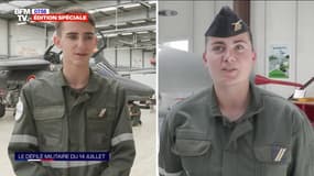 14-Juillet: intégrer l'armée, le rêve de Gabriella et Eloi, deux sergents en formation