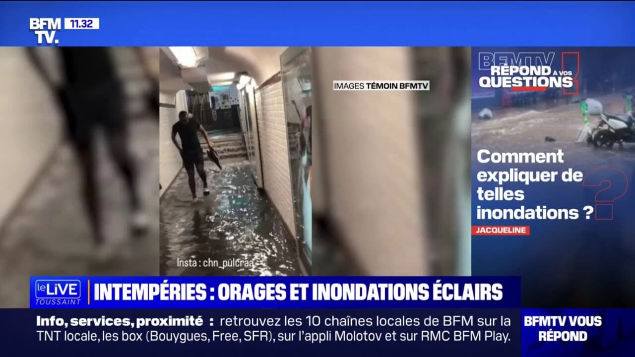 Orages: Comment Expliquer De Telles Inondations? BFMTV Répond à Vos ...