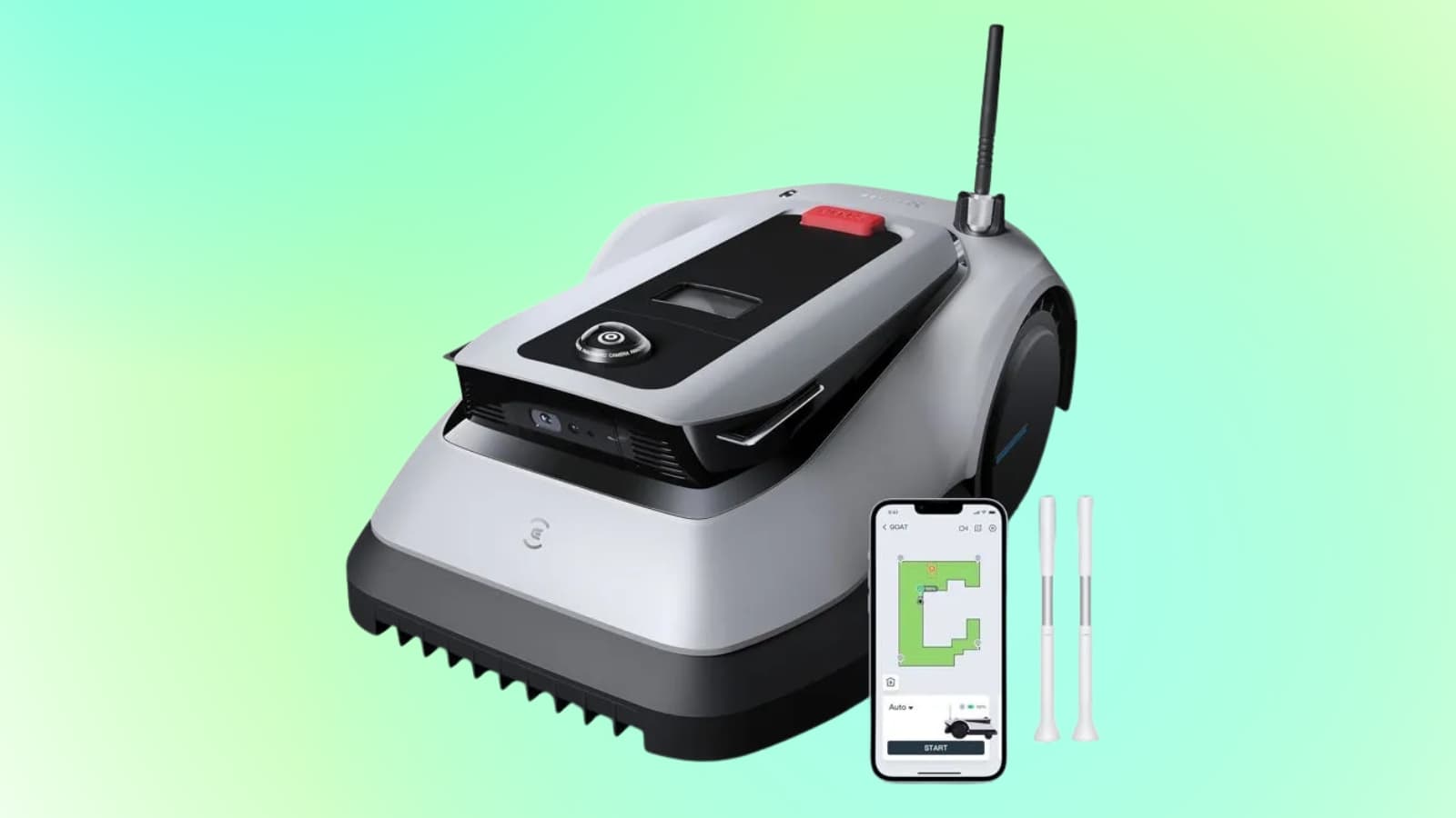 Cette tondeuse robot de dernière technologie profite d'une remise de plusieurs centaines d'euros
